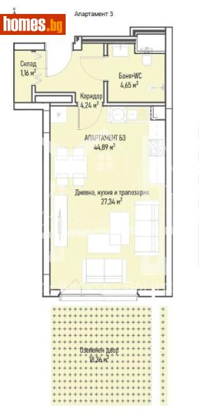 Едностаен, 55m² - Жк. Младост 4, София - Апартамент за продажба - Trust Broker Solutions - 119649837