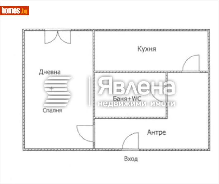 Едностаен, 46m² - Жк. Обеля 2, София - Апартамент за продажба - ЯВЛЕНА - 119655331