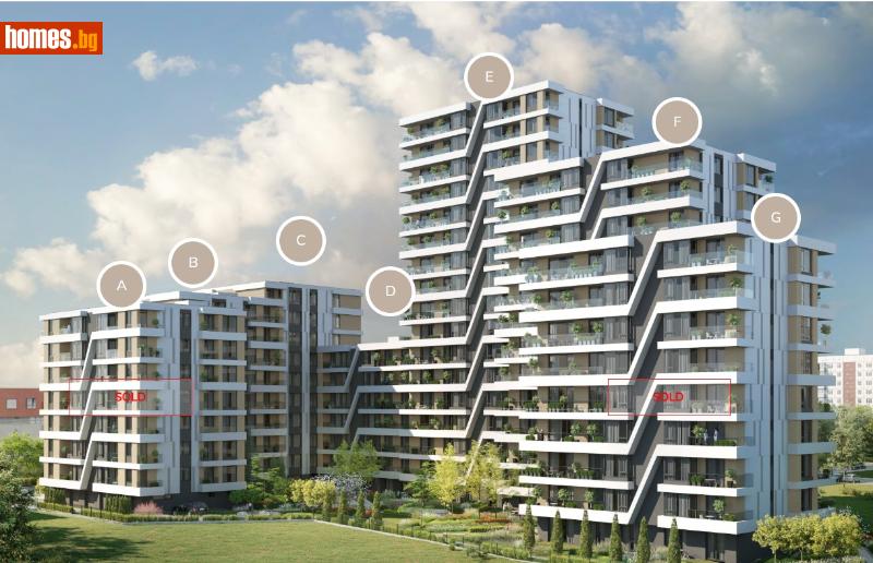 Двустаен, 78m² - Жк. Младост 4, София - Апартамент за продажба - Даниел Йорданов - 119668256