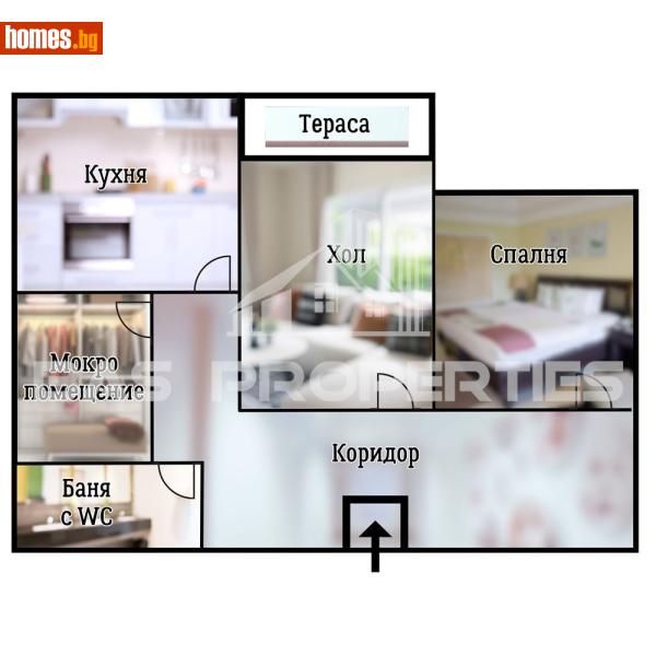 Тристаен, 82m² - Жк. Младост 1, София - Апартамент за продажба - BasProperties - 119700370