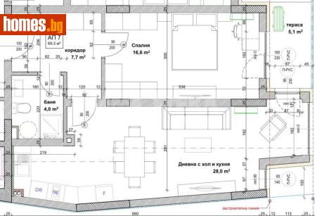 Двустаен, 83m² - Апартамент за продажба - 119702185