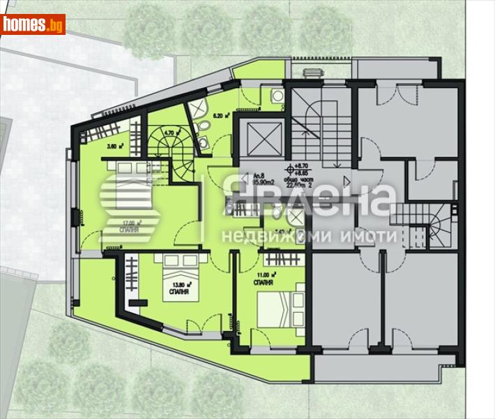 Четиристаен, 245m² - Кв. Бояна, София - Апартамент за продажба - ЯВЛЕНА - 119702355