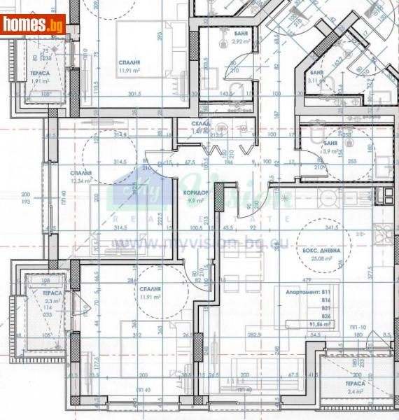 Тристаен, 116m² - Жк. Младост 4, София - Апартамент за продажба - Myvision Real Estate - 119709086