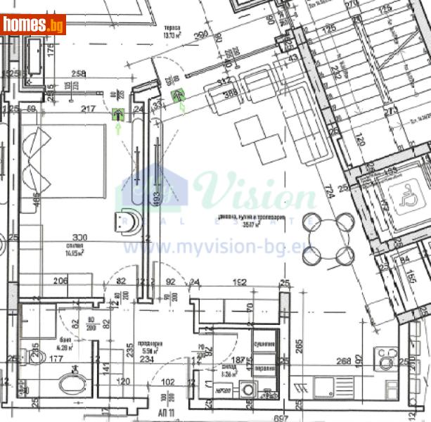 Двустаен, 99m² - Кв. Малинова Долина, София - Апартамент за продажба - Myvision Real Estate - 119709090