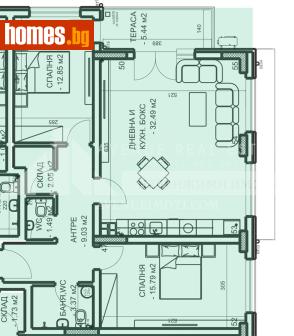 Тристаен, 109m² - Апартамент за продажба - 119727409