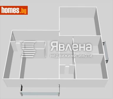 Тристаен, 89m² - Апартамент за продажба - 119740307