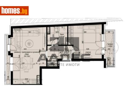 Двустаен, 79m² - Апартамент за продажба - 119741329