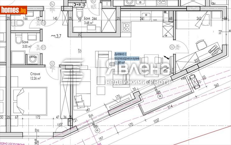 Тристаен, 84m² - Жк. Надежда 4, София - Апартамент за продажба - ЯВЛЕНА - 119751576