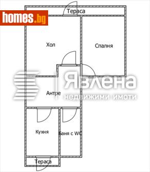 Двустаен, 56m² - Апартамент за продажба - 119751646