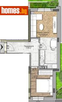 Двустаен, 63m² - Апартамент за продажба - 119751925