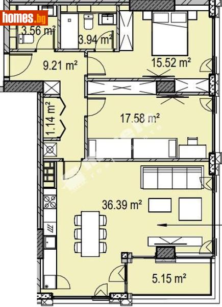 Тристаен, 137m² - София, София - град - Апартамент за продажба - МИРЕЛА - 119752089