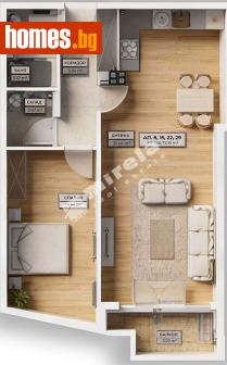 Двустаен, 82m² - Апартамент за продажба - 119752111