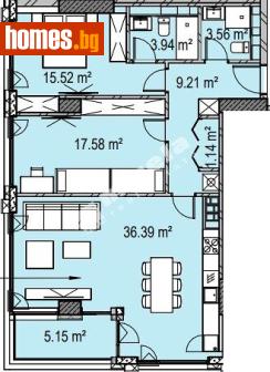 Тристаен, 137m² - Апартамент за продажба - 119752127