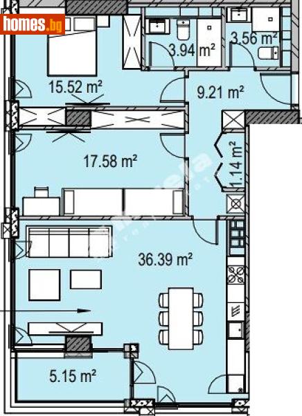 Тристаен, 137m² - София, София - град - Апартамент за продажба - МИРЕЛА - 119752127