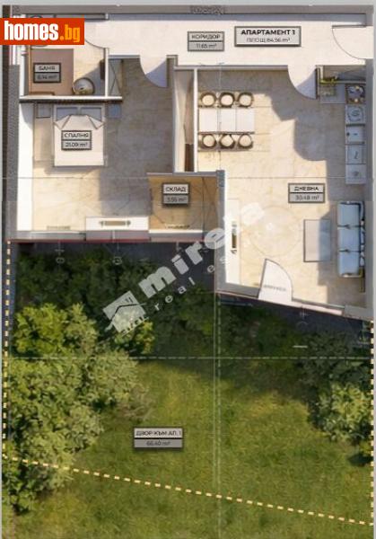 Двустаен, 94m² - Жк. Овча Купел 1, София - Апартамент за продажба - МИРЕЛА - 119752141
