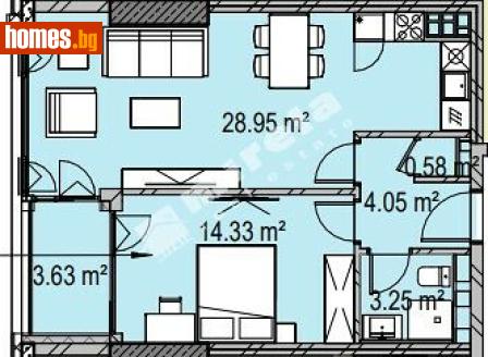 Двустаен, 80m² - Апартамент за продажба - 119752331