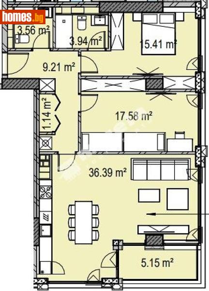 Тристаен, 137m² - София, София - град - Апартамент за продажба - МИРЕЛА - 119752343