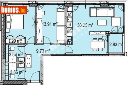Тристаен, 117m² - Апартамент за продажба - 119752355