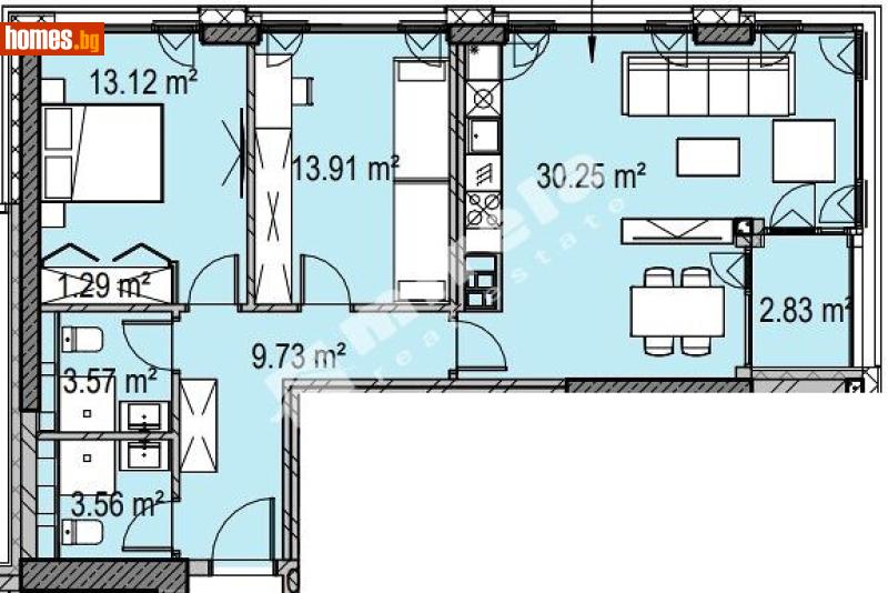 Тристаен, 117m² - София, София - град - Апартамент за продажба - МИРЕЛА - 119752355
