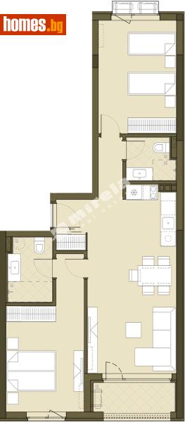 Тристаен, 99m² - Жк. Връбница 1, София - Апартамент за продажба - МИРЕЛА - 119752564