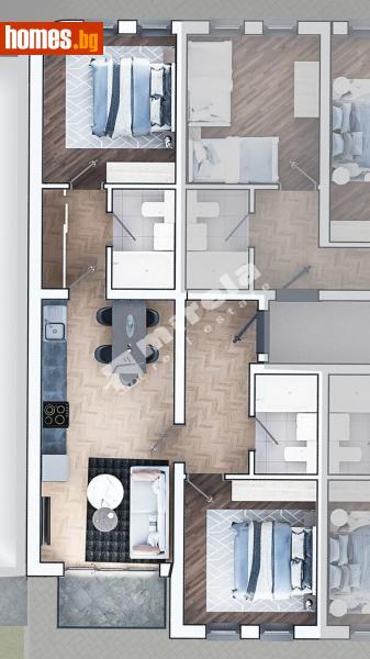 Тристаен, 105m² - Жк. Зона Б19, София - Апартамент за продажба - МИРЕЛА - 119753218