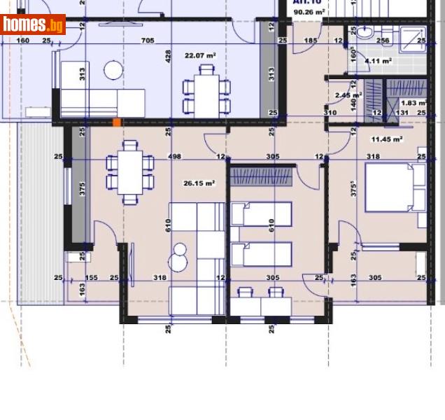 Тристаен, 113m² - Кв. Железник, Стара Загора - Апартамент за продажба - КОНСУЛТ ИМОТИ СС - 119753718