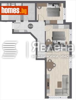 Тристаен, 93m² - Апартамент за продажба - 119792235