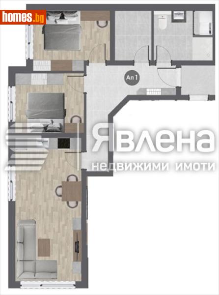 Тристаен, 93m² - Жк. Баларбаши, Благоевград - Апартамент за продажба - ЯВЛЕНА - 119792377