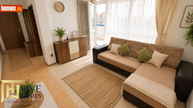 Двустаен, 60m² - К.к.Слънчев Бряг, Бургас - Апартамент за продажба - Five Homes - 119810678