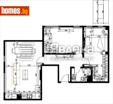 Тристаен, 123m² - Апартамент за продажба - 119812277