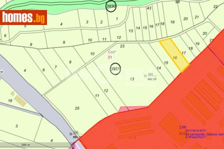 Парцел, 1599m² - Парцел за продажба - 119814510