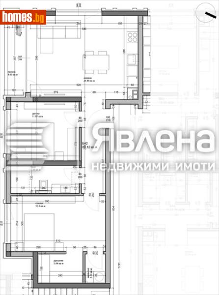 Тристаен, 108m² - Кв. Аспарухово, Варна - Апартамент за продажба - ЯВЛЕНА - 119849970