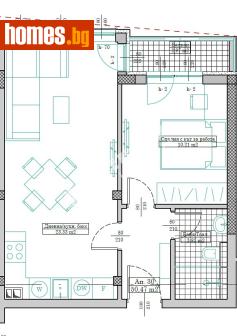 Двустаен, 57m² - Апартамент за продажба - 119882734