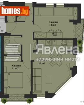 Тристаен, 93m² - Апартамент за продажба - 119882879