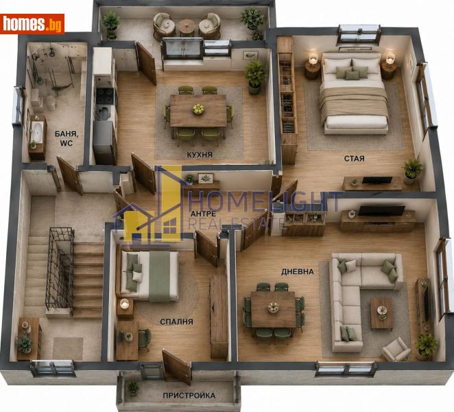 Многостаен, 235m² - Жк. Изток, София - Апартамент за продажба - ХОУМ ЛАЙТ  - 119921827