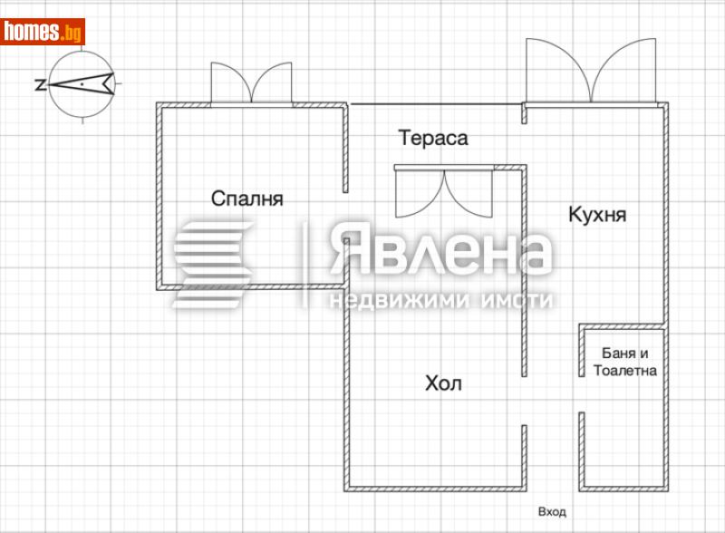 Двустаен, 67m² - Жк. Лозенец, София - Апартамент за продажба - ЯВЛЕНА - 119924038