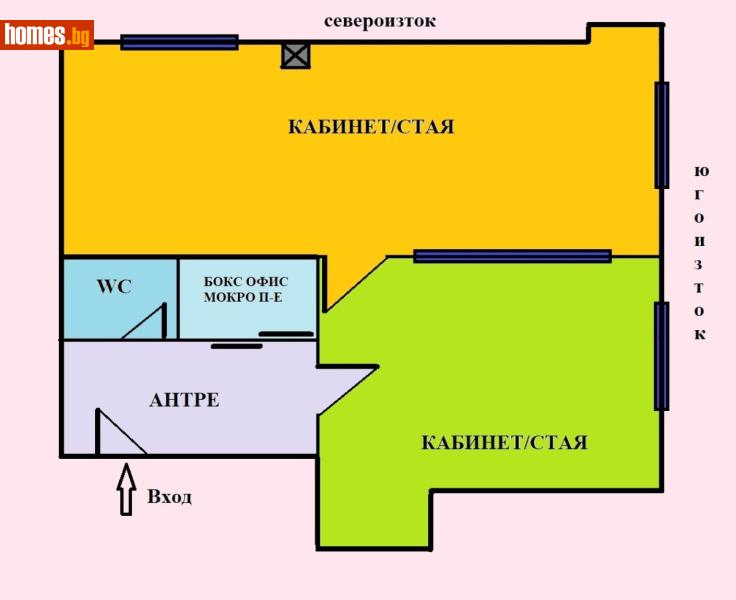 Двустаен, 65m² - Жк. Гоце Делчев, София - Апартамент за продажба - ПРАЙМ ИМОТИ ЕООД - 119941496