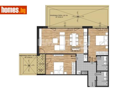 Тристаен, 125m² - Апартамент за продажба - 119955722