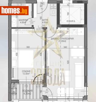 Двустаен, 69m² - Апартамент за продажба - 119974067