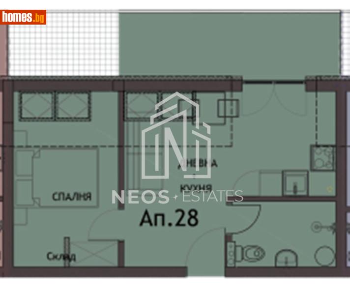 Двустаен, 56m² - Гр.Созопол, Бургас - Апартамент за продажба - Неос Естейтс - 120000229
