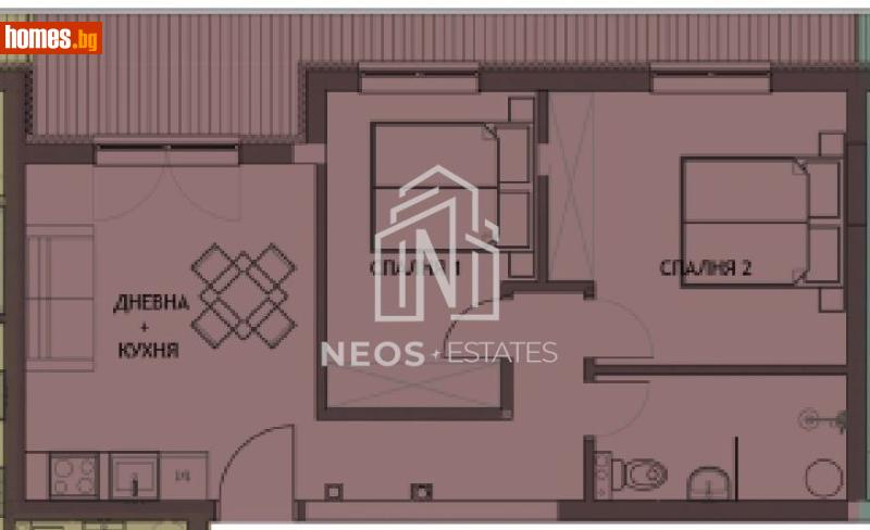 Тристаен, 74m² - Гр.Созопол, Бургас - Апартамент за продажба - Неос Естейтс - 120000236