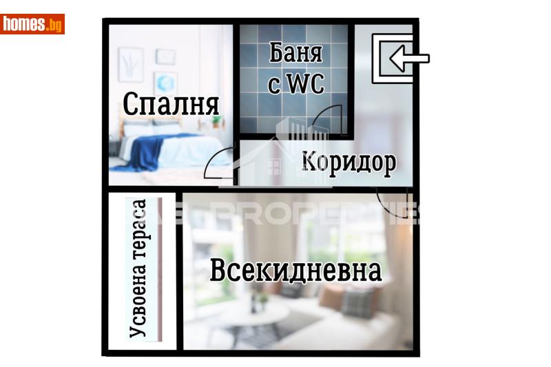 Двустаен, 50m² - Жк. Овча Купел 1, София - Апартамент за продажба - BasProperties - 120011053