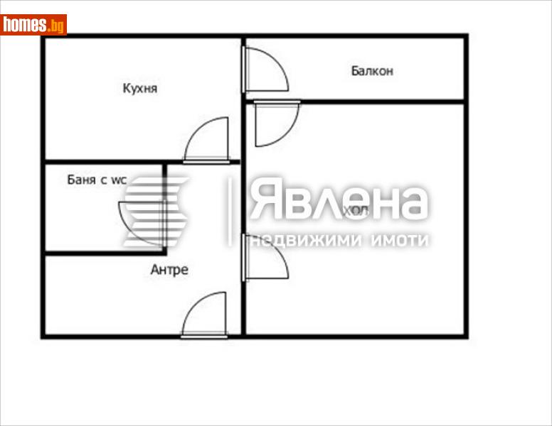 Двустаен, 42m² - Жк. Младост 4, София - Апартамент за продажба - ЯВЛЕНА - 120031699