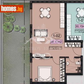Двустаен, 74m² - Апартамент за продажба - 120042265