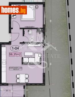 Двустаен, 74m² - Апартамент за продажба - 120042275