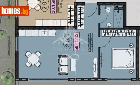 Двустаен, 74m² - Апартамент за продажба - 120042290