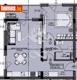 Двустаен, 77m² - Апартамент за продажба - 120042327