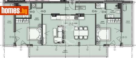 Тристаен, 137m² - Апартамент за продажба - 120042381