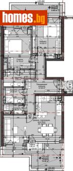 Тристаен, 114m² - Апартамент за продажба - 120061176