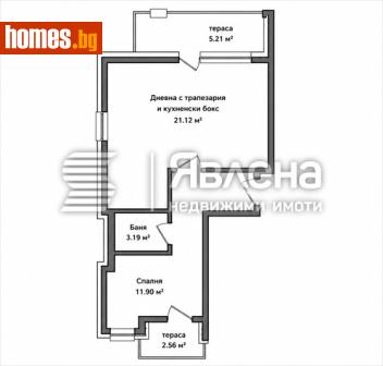 Двустаен, 72m² - Апартамент за продажба - 120110627